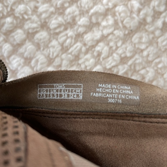 TOMS peep toe bootie - Picture 6 of 6